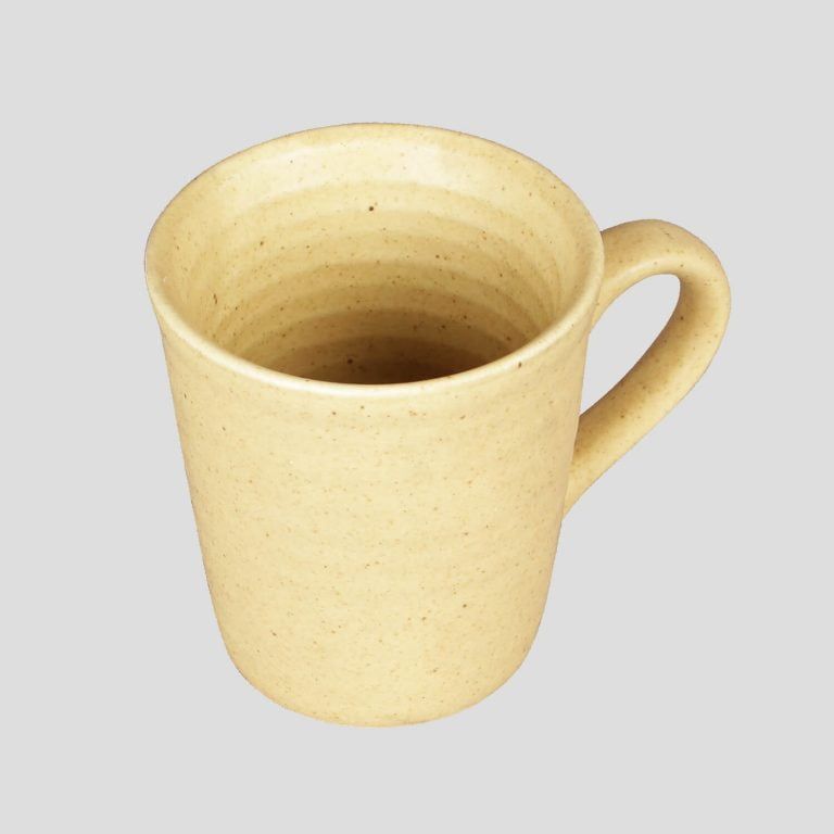 Miah Decor Handmade Plain Ceramic mug – Eco- friendly Drinkware – Set
