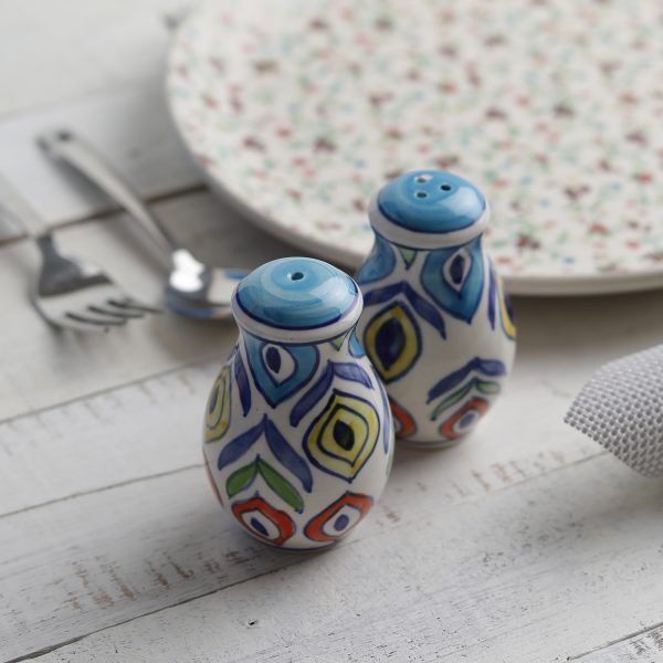 Hand painted salt & pepper shaker buy online in india