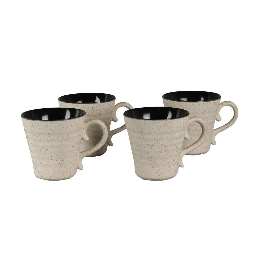 Handmade Ceramic mug – Eco friendly Drinkware Set of 4 | Miah Decor