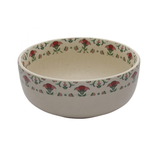 Handcrafted Meadow Fresh Collection- Stoneware Serving Bowls(8" & 7" Dia) -Set Of 2 - Image 5