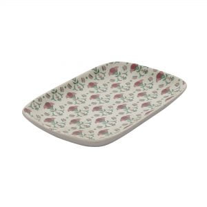 Handcrafted Meadow Fresh Collection- Stoneware Platters -Set of 2 - Image 4