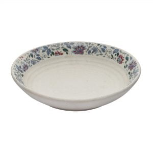 Handcrafted Midsummer night's Dream Collection- Stoneware Shallow Serving Bowl ( 9.5" Dia) - Image 2