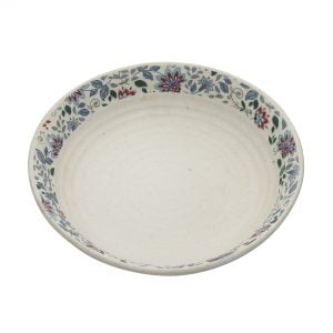 Handcrafted Midsummer night's Dream Collection- Stoneware Shallow Serving Bowl ( 9.5" Dia) - Image 3