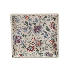 Handcrafted Midsummer night's Dream Collection- Stoneware Platters (4"X 4") -Set of 2 - Image 4