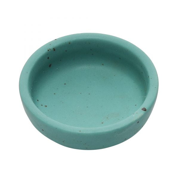 Handcrafted Stoneware Turquoise Blue Dip bowl Set -Pack Of 2 - Image 5