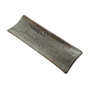Handcrafted Stoneware Double Glaze Platter - Image 4