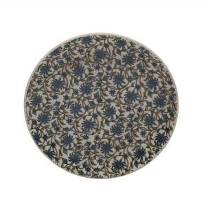 MIAH Decor (MD-310) Handcrafted Floral Ceramic/Stoneware Dinner Set(Bee Balm Collection)-Set of 12-[4 Dinner Plates; 4 Quarter/Side Plates/ 4 Dinner Bowls] ;Multicolour Matte Finish - Image 4