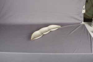 Ceramic matte finish cream color peanut tray-set of 2 for kitchen bar and  restaurants - Image 4