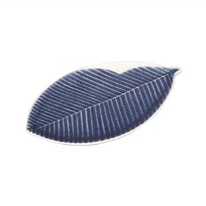 Ceramic Leaf Platter- Blue Color - Image 2
