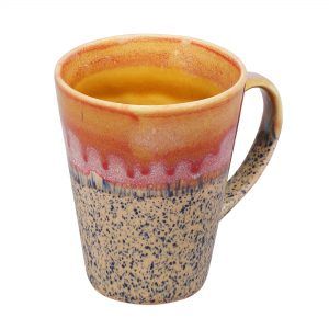 Ceramic Classic Coffee Mugs- Multi Colored Mugs-Set of 4 - Image 2