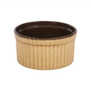 Brilliant Ramekin Dessert Bowls In Elegant Colors- Black And Brown- Set of 4 - Image 3