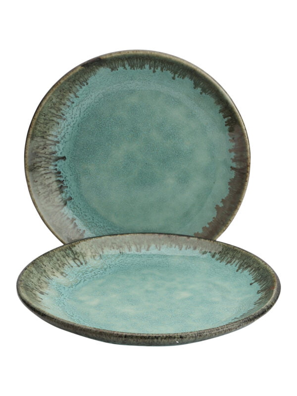 Studio Pottery 7" Quarter/ Side Plate- MUDGA Collection-(Set of 2)